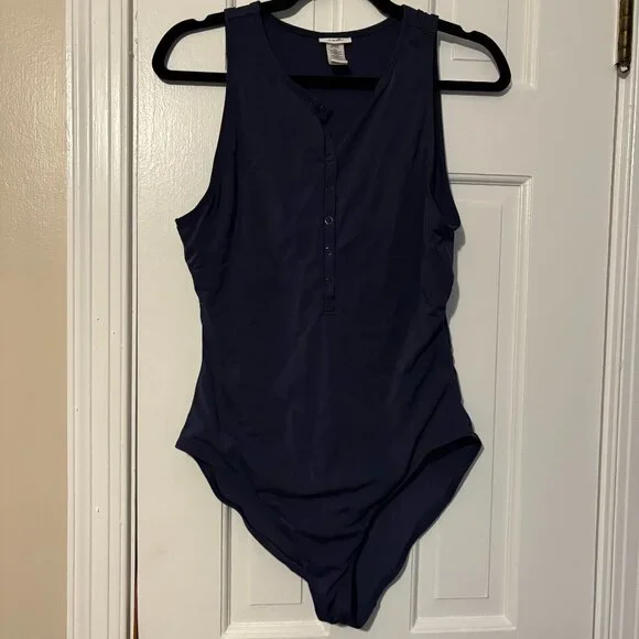 Andie Malibu Classic One Piece Swimsuit - Navy - Large - Picture 3 of 6
